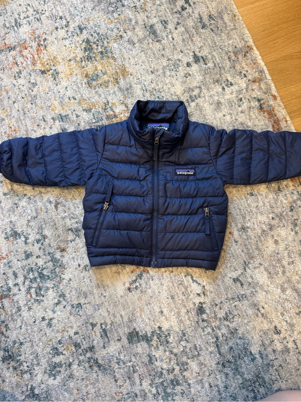 Patagonia Baby Down Sweater Jacket | Navy | 3-6M